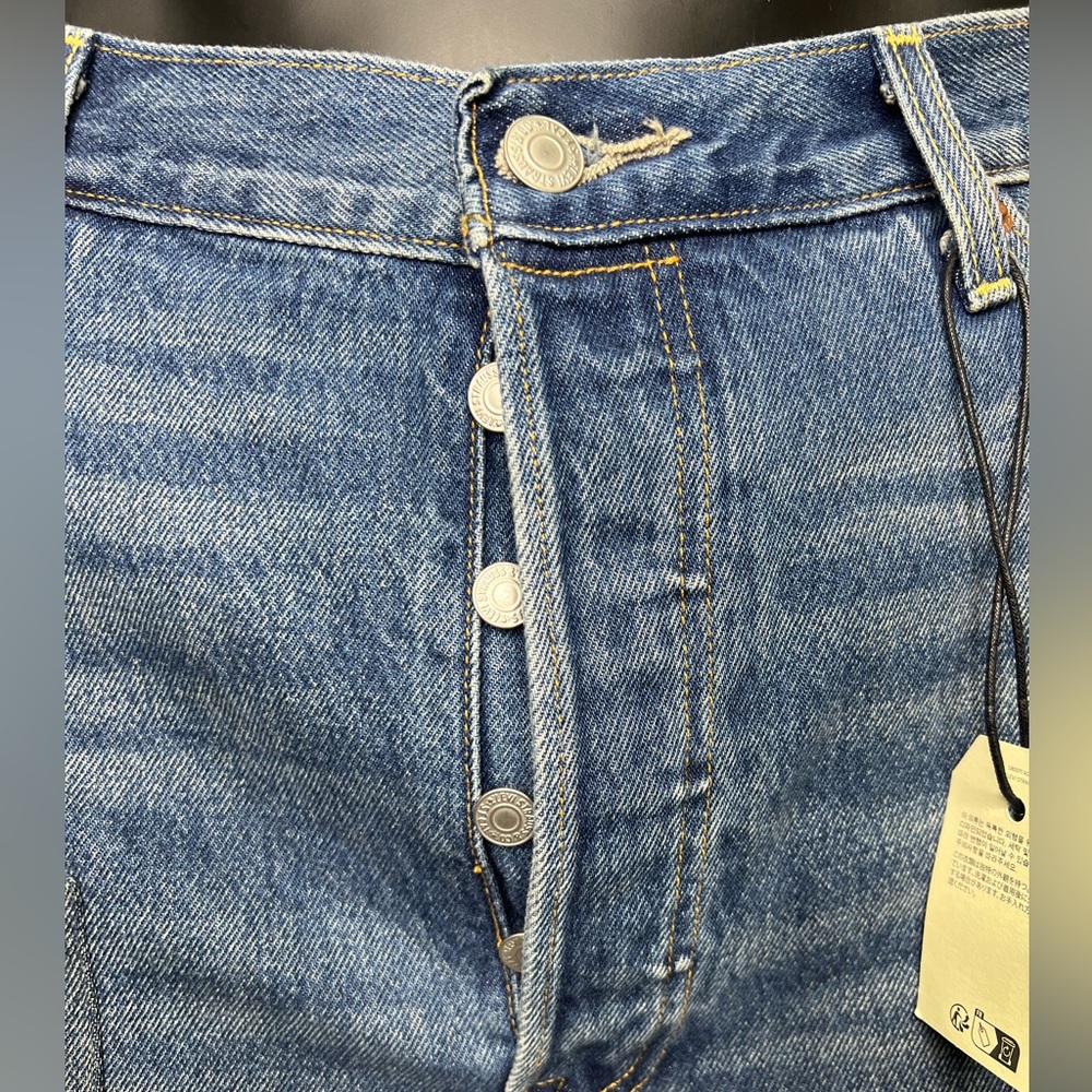 Levi’s 501 ‘54 54 Riveted Jeans Distressed Boyfriend 36x32 - Picture 2 of 9